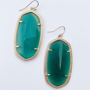 Kendra Scott Danielle Earings in Green